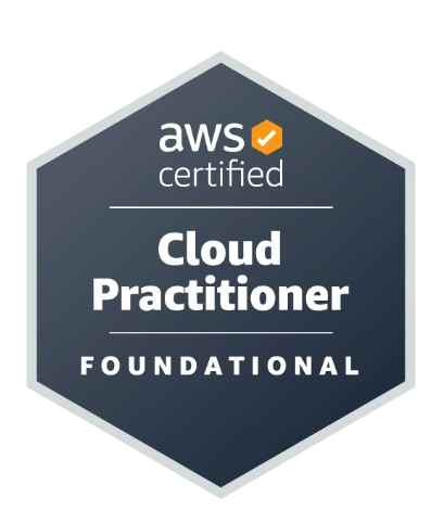 AWS Cloud Practitioner badge